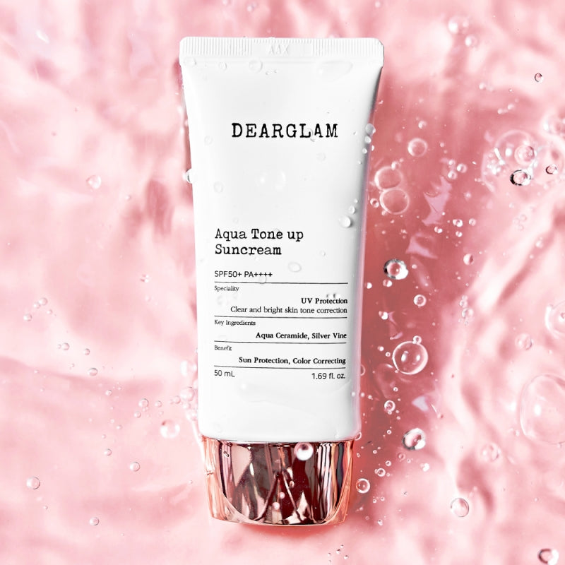 Aqua Tone up Suncream - DEARGLAM