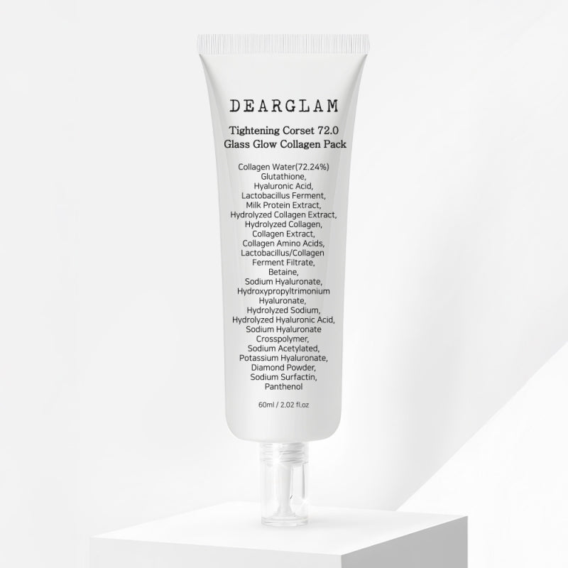 Tightening Corset 72.0 Glass Glow Collagen Pack - DEARGLAM